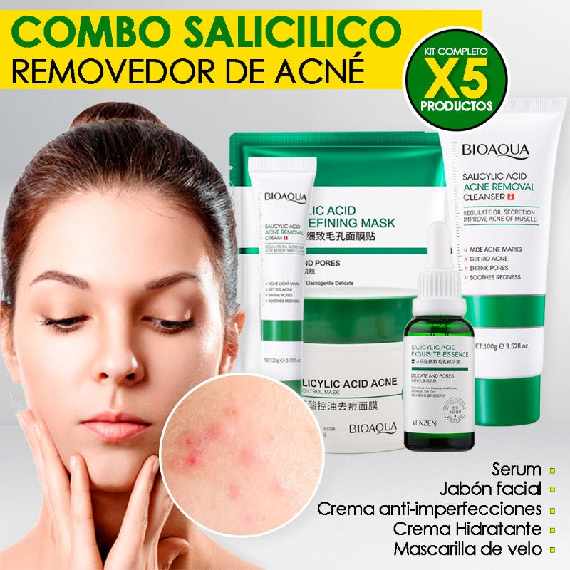 COMBO SALICILICO COMPLETO 5 PRODUCTOS