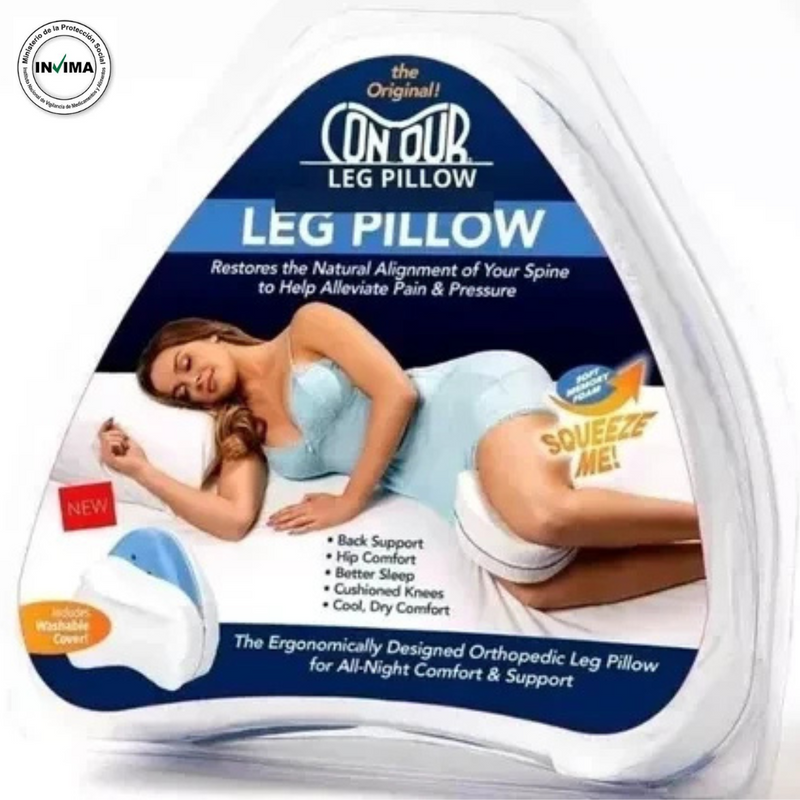 Almohada Ortopédica Entre Piernas Espuma