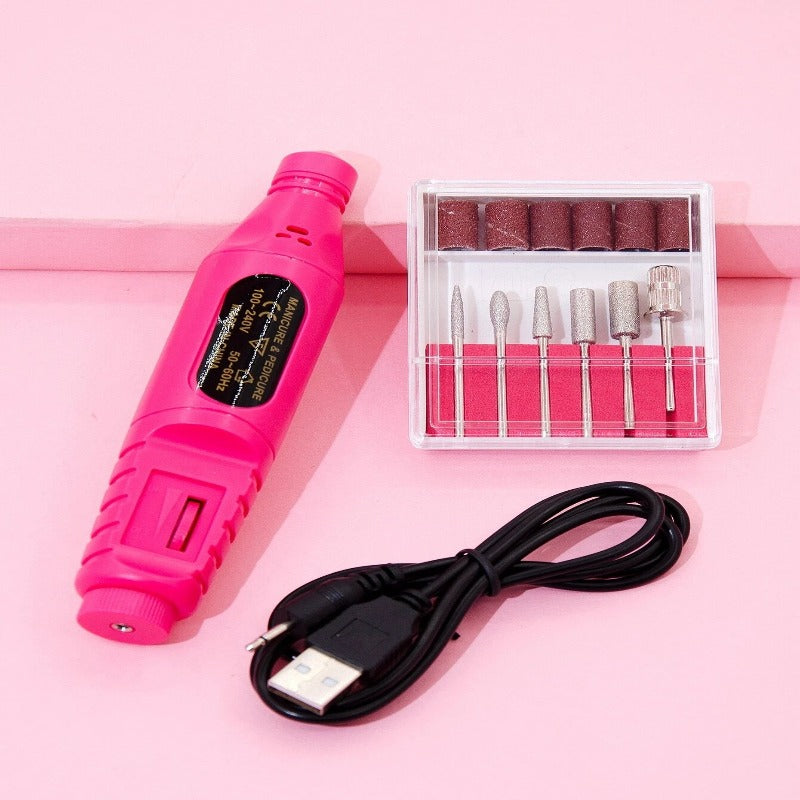 Kit Pulidor de Uñas Pedicure Manicure PR