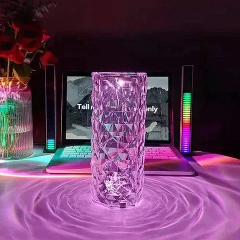 Lámpara de Cristal 3D