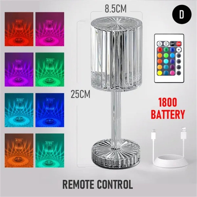 Lámpara de Led Multicolor con Control Remoto - La Magia del RGB