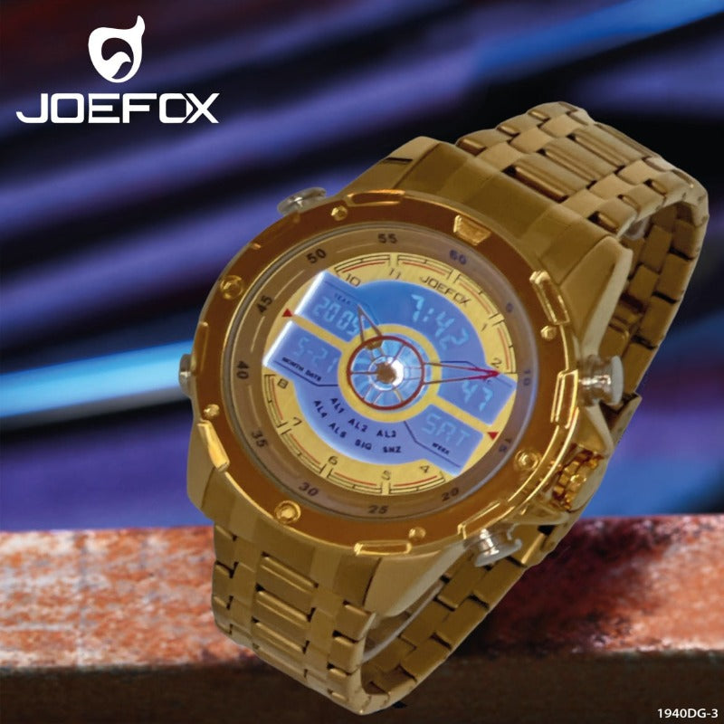 Reloj JoeFox Dorado 1940DG-3