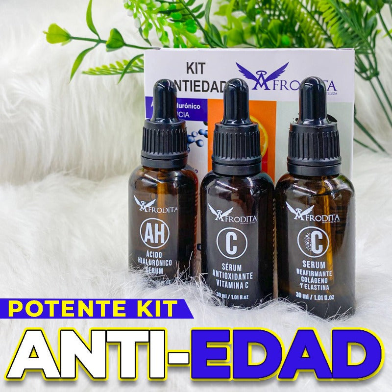 Kit Antiedad Afrodita - Cuidado Facial Antienvejecimiento